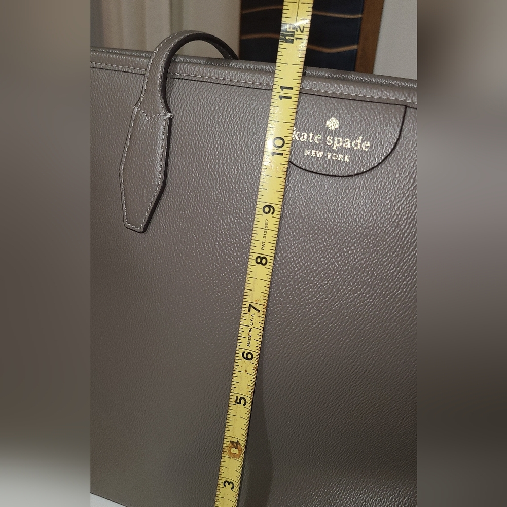 Kate Spade Gray/Taupe Tote - Picture 8 of 13